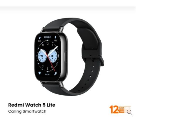 Redmi watch 5 Lite BT calling Smart watch